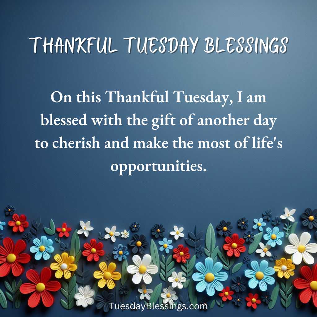 Thankful Tuesday Blessings