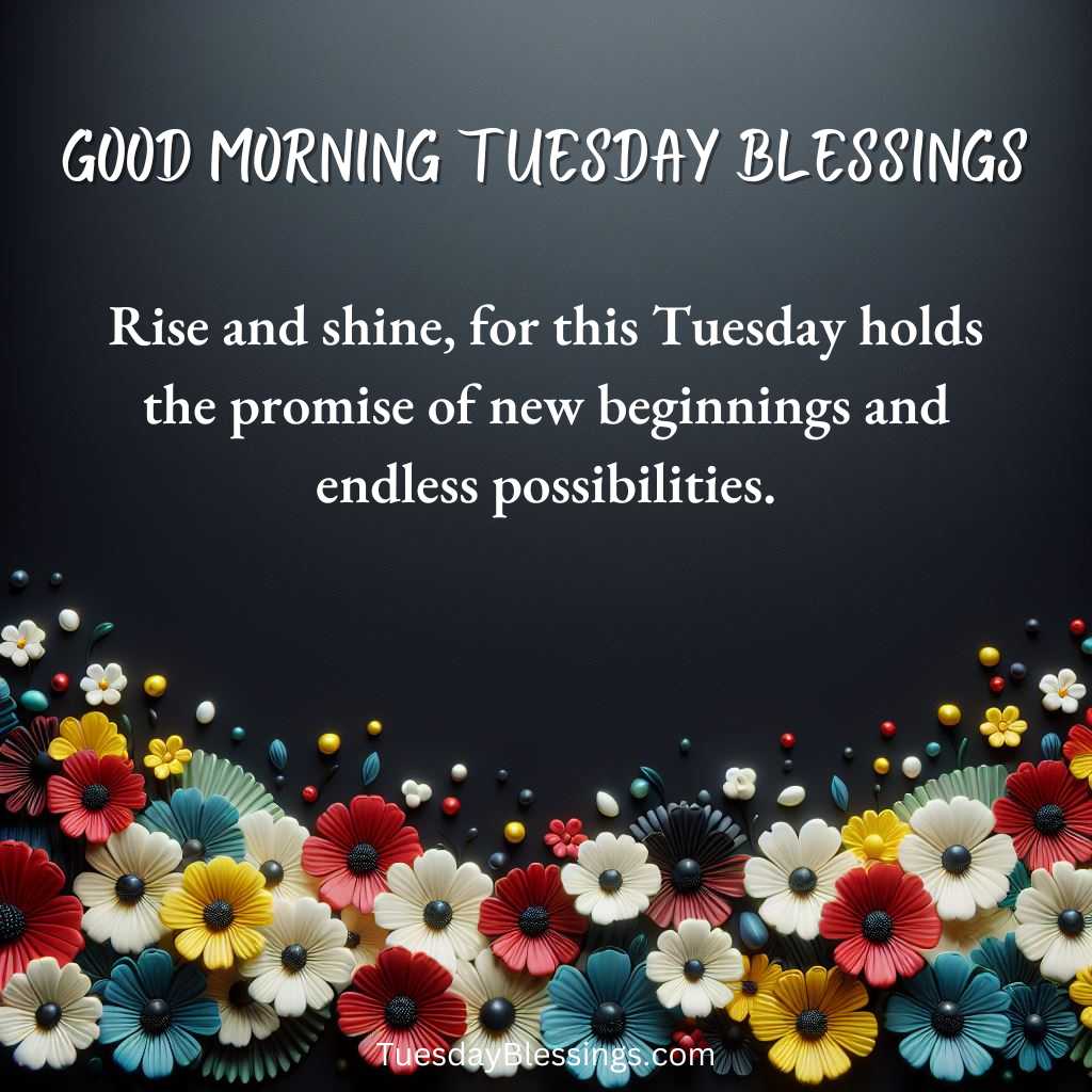 Good Morning Tuesday Blessings